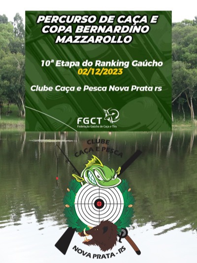 10ª ETAPA DO RANKING GAÚCHO - FINAL PERCURSO DE CAÇA - NOVA PRATA-RS