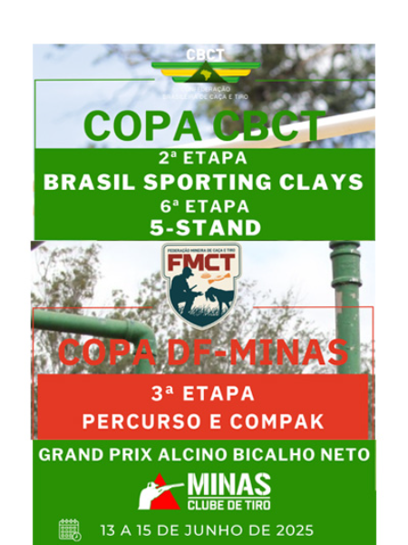 2ª ETAPA COPA CBCT BSC - 3ª ETAPA DF-MINAS PERCURSO DE CAÇA 2025